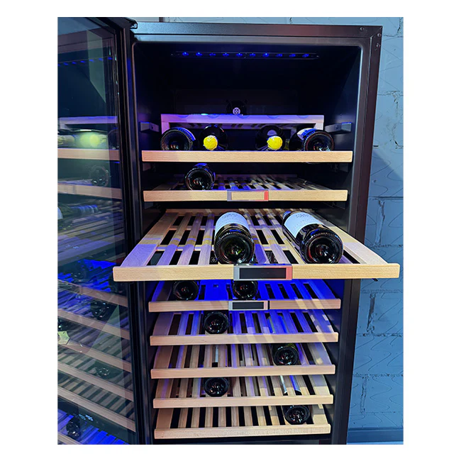 Art Deco 3 Zone Wine Cooler - Image 4