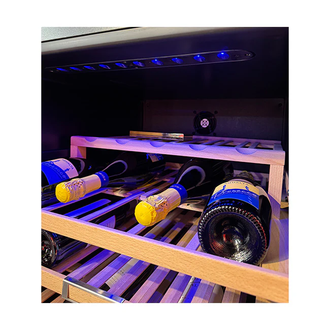 Art Deco 3 Zone Wine Cooler - Image 5