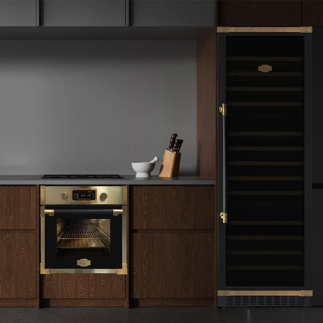 Art Deco 3 Zone Wine Cooler - Image 9