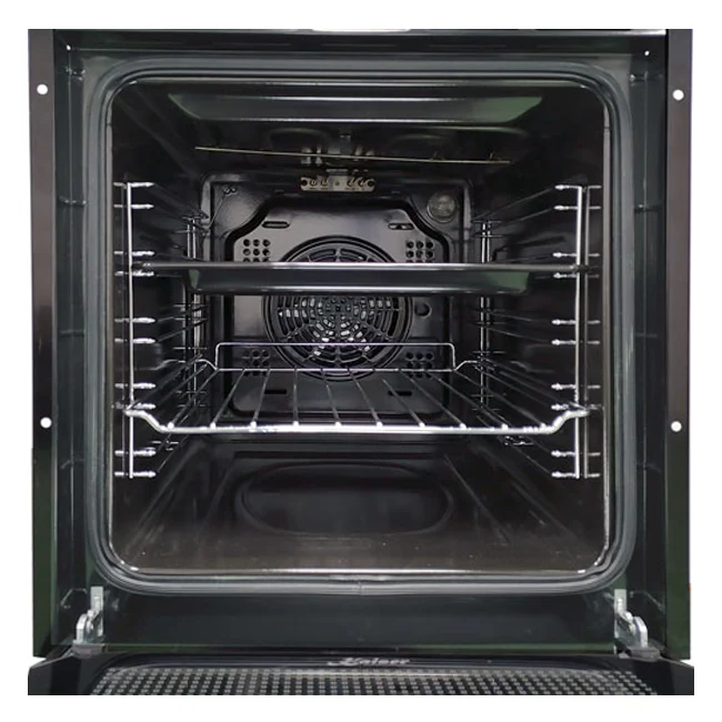 Art Deco 45cm Electric Oven & 45cm Induction Hob (Black) - Image 7