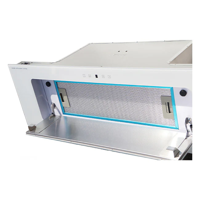 Avantgarde Pro Built In Cooker Hood (White) - Image 4