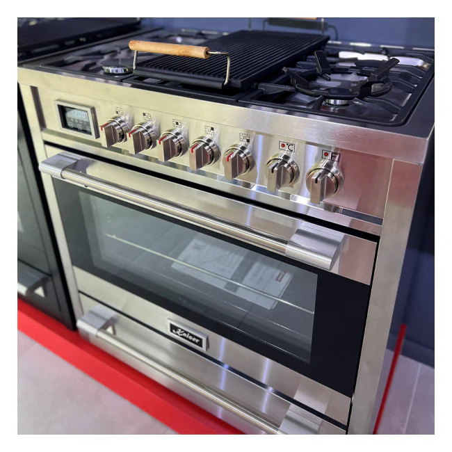 Avantgarde Pro Dual Fuel Range Cooker & 90cm Hood Bundle (Stainless Steel) - Image 13