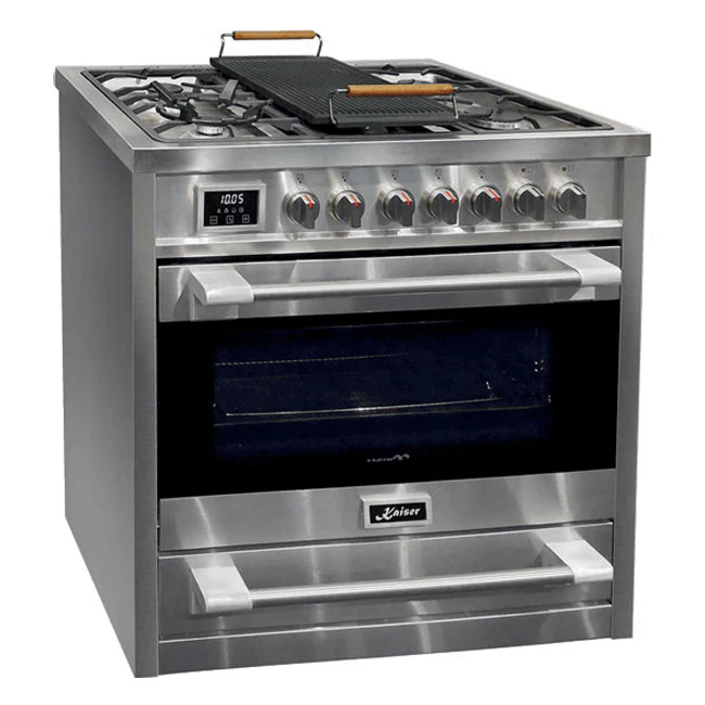 Avantgarde Pro Dual Fuel Range Cooker & 90cm Hood Bundle (Stainless Steel) - Image 2