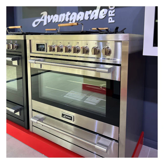 Avantgarde Pro Dual Fuel Range Cooker & 90cm Hood Bundle (Stainless Steel) - Image 14