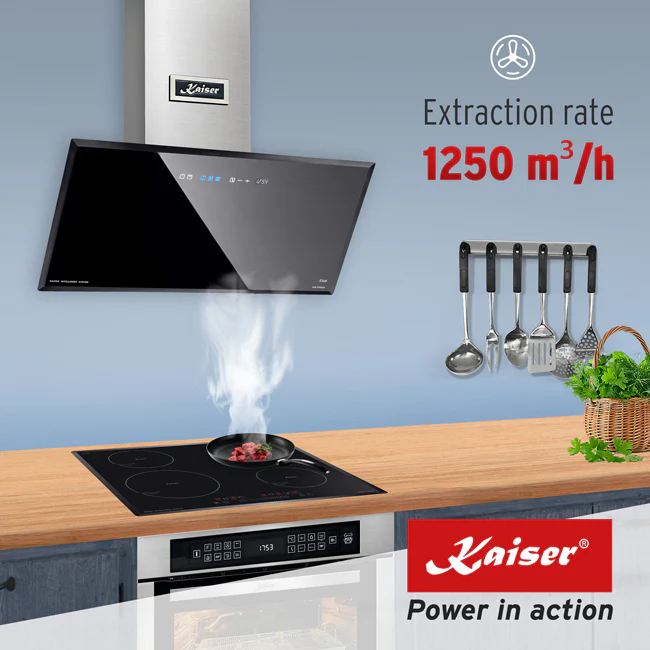 Avantgarde Pro Induction Range Cooker & 90cm Cooker Hood (Black) - Image 15