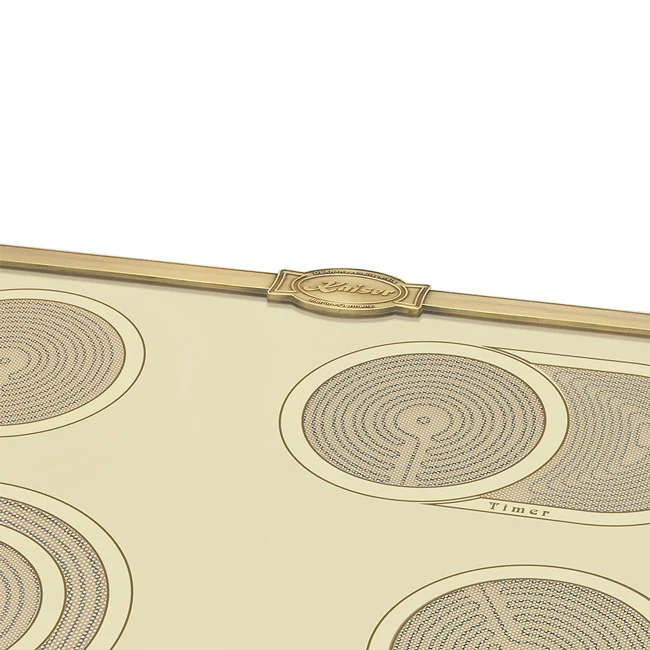 Empire 58cm Ivory Glass Ceramic Hob (Ivory) - Image 3