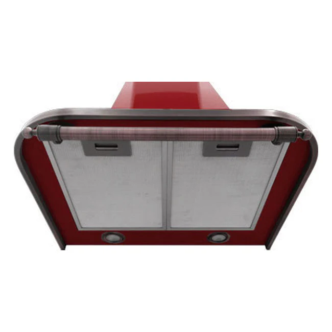 Empire 60cm Cooker Hood (Bordeaux Red) - Image 3