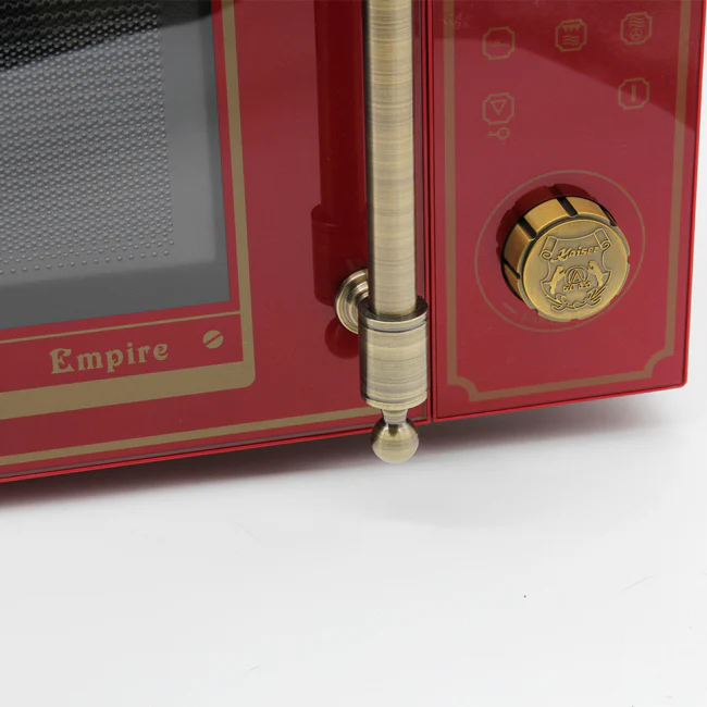 Empire 60cm Electric Oven & 900W Microwave (Bordeaux Red) - Image 14