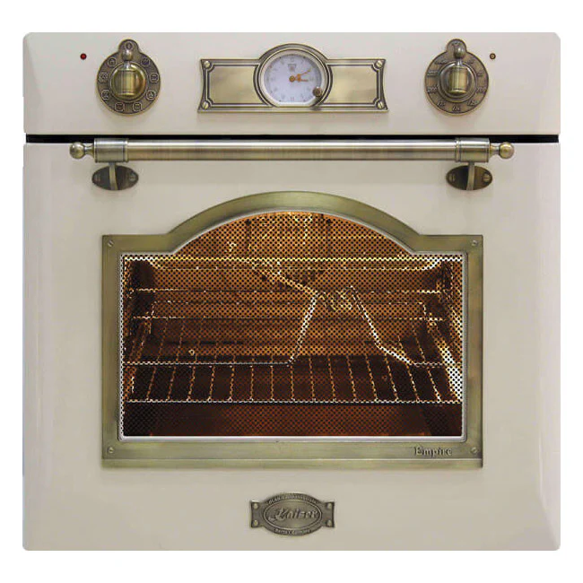 Empire 60cm Electric Oven & 90cm Downdraft Induction Hob (Ivory) - Image 2
