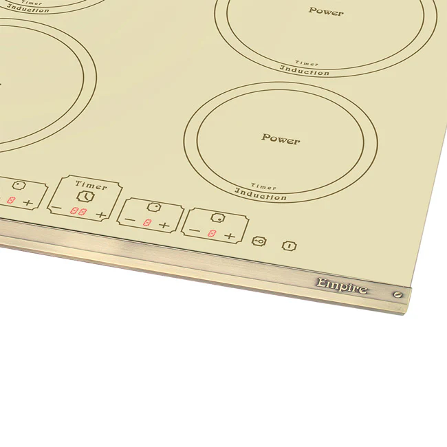 Empire 60cm Induction Hob & Cooker Hood Bundle (Ivory) - Image 5