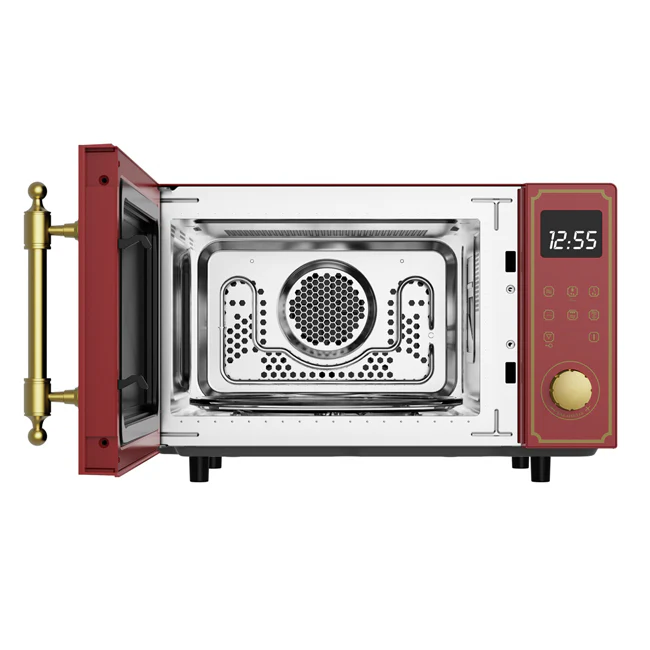 Empire 900W Microwave & 2 Slice Toaster Bundle (Red) - Image 5