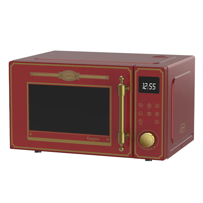 Empire 900W Microwave, Coffee Machine & Toaster Bundle (Red) - Image 2