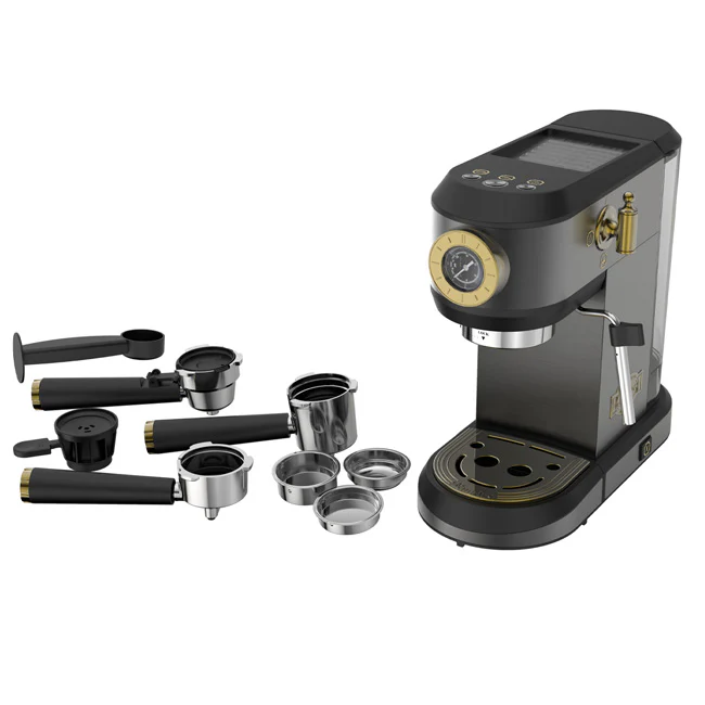 Empire Espresso Coffee Machine & Kettle Bundle (Black) - Image 5