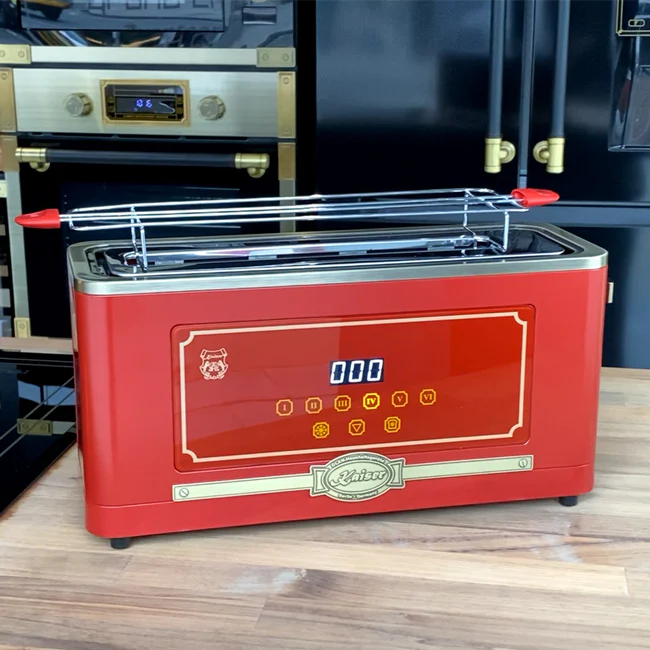 Empire 900W Microwave, Coffee Machine, Toaster & Kettle Bundle (Red) - Image 10