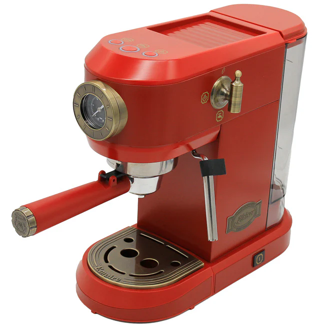 Empire 900W Microwave, Coffee Machine, Toaster & Kettle Bundle (Red) - Image 5
