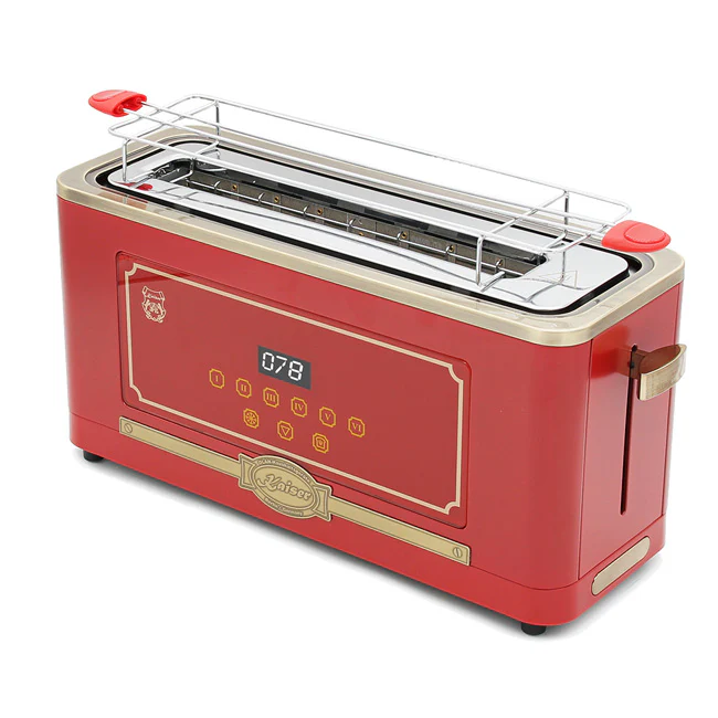 Empire 900W Microwave, Coffee Machine, Toaster & Kettle Bundle (Red) - Image 8