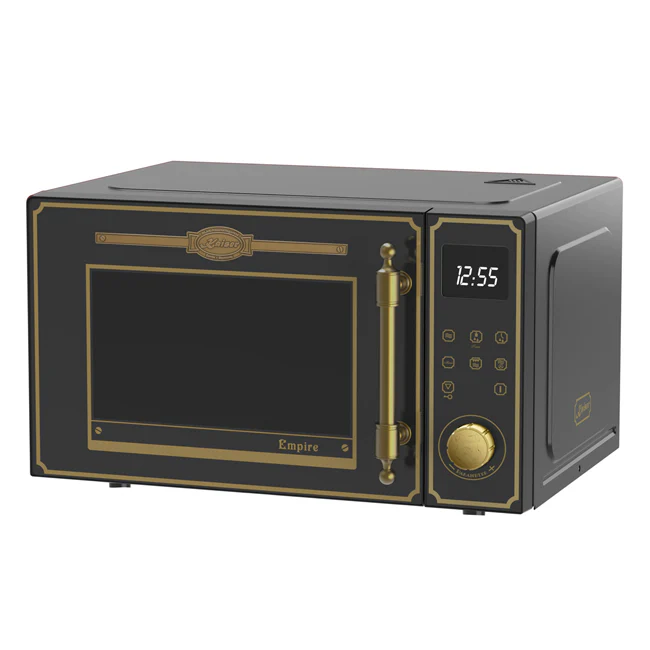 Empire 900W Microwave & Espresso Coffee Machine Bundle (Black) - Image 2