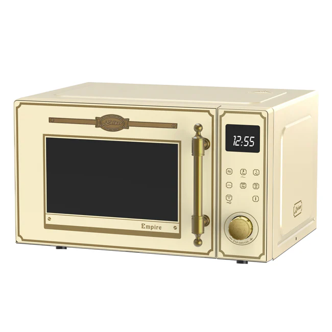 Empire 900W Microwave, Toaster & Kettle Bundle (Ivory) - Image 2