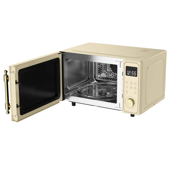 Empire 900W Microwave, Toaster & Kettle Bundle (Ivory) - Image 3