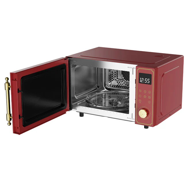 Empire 900W Microwave, Toaster & Kettle Bundle (Red) - Image 3