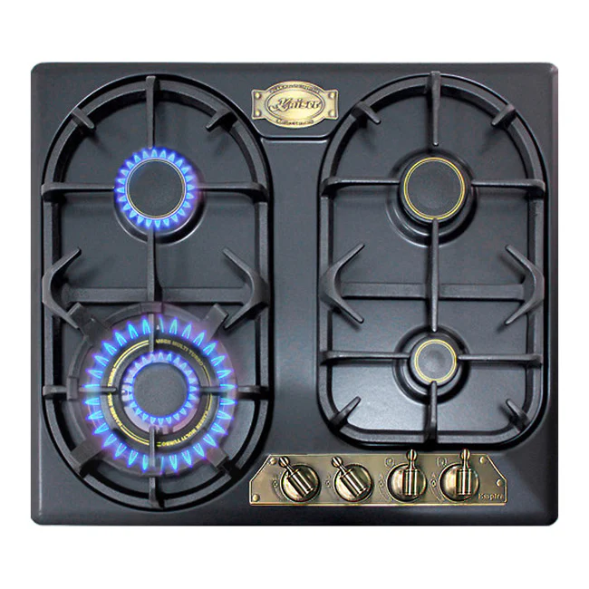 Empire Electric Oven & 4 Burner Enamel Gas Hob Bundle (Black) - Image 6