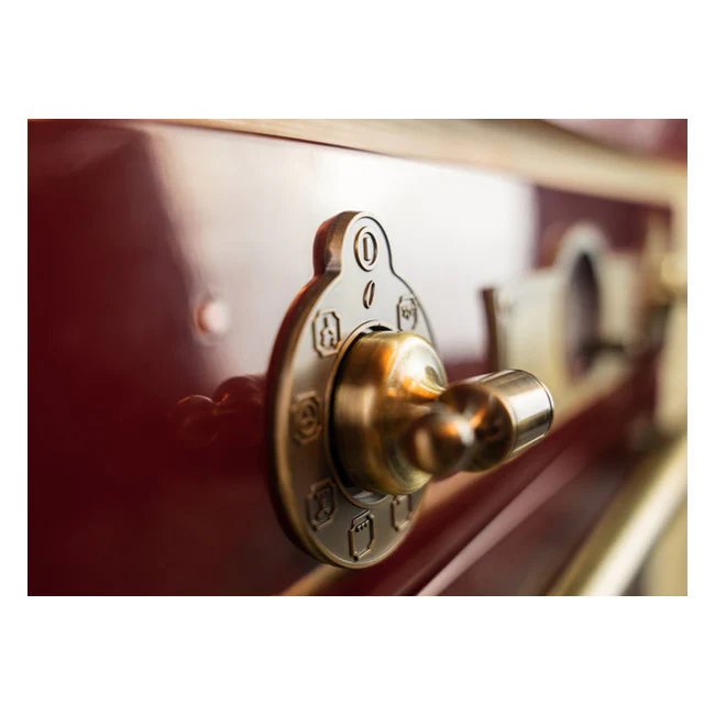 Empire Electric Oven & 4 Burner Gas Hob Bundle (Bordeaux Red) - Image 4