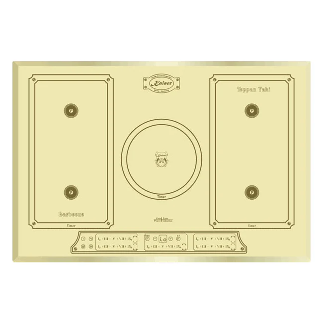 Empire Electric Oven & 77cm Induction Hob Bundle (Ivory) - Image 4