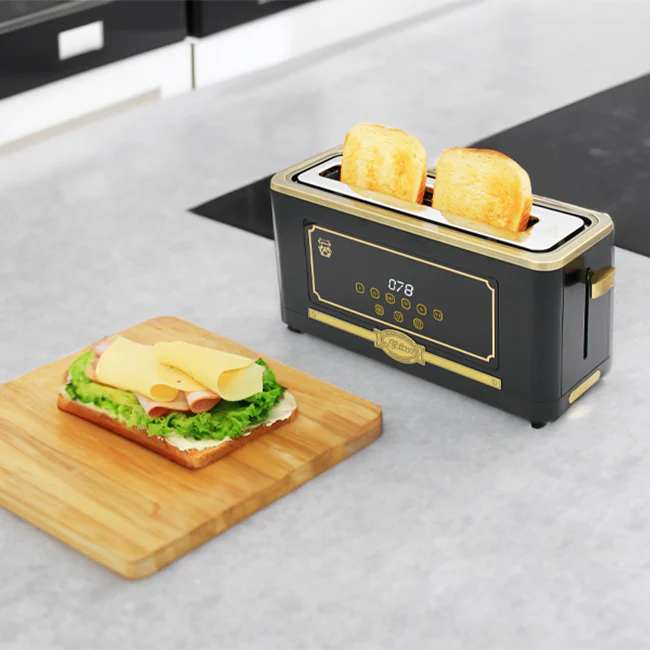 Empire Espresso Coffee Machine & Toaster Bundle (Black) - Image 8
