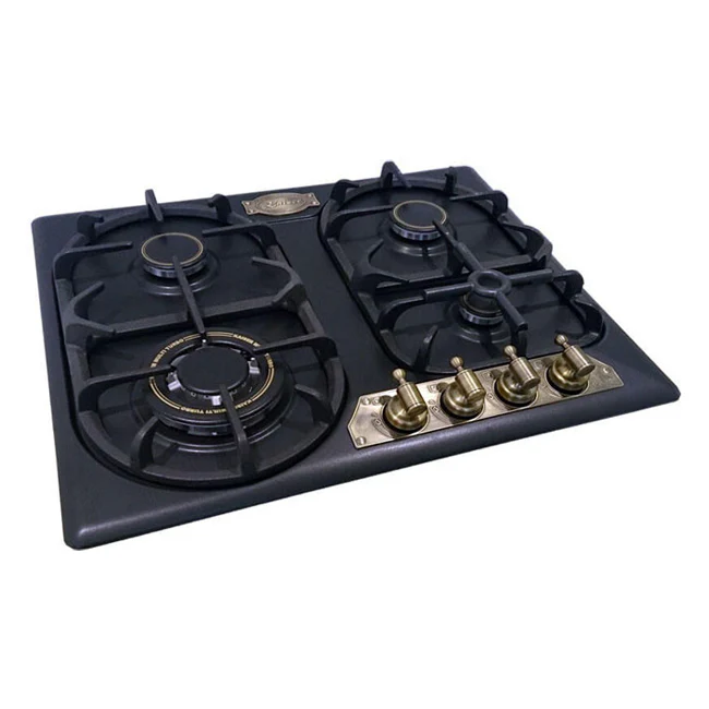 Empire Gas Oven & 4 Burner Gas Hob Black Bundle - Image 14