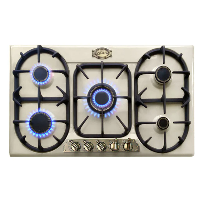 Empire Gas Oven & 5 Burner Gas Hob Bundle Ivory - Image 3
