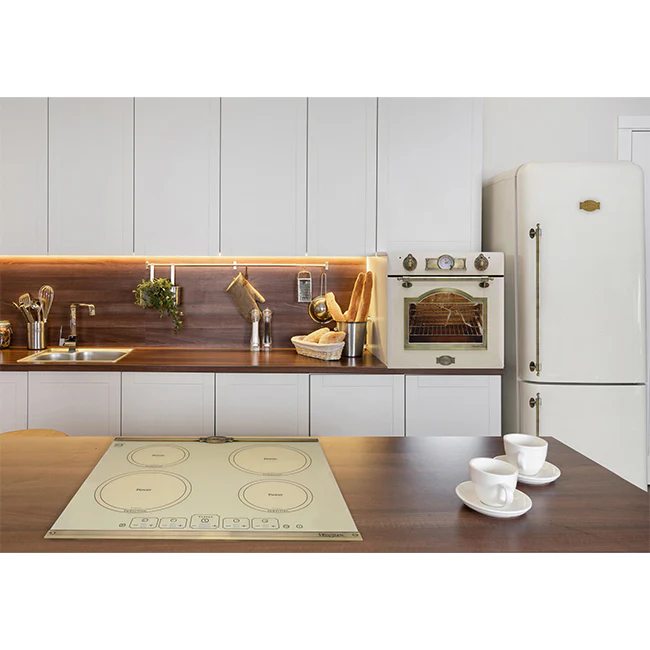 Empire Slim 60cm Fridge Freezer (Bordeaux Red) - Image 9
