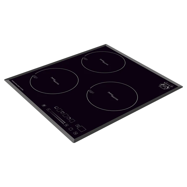 Grand Chef 45cm 3 Zone Induction Hob (Black) - Image 2