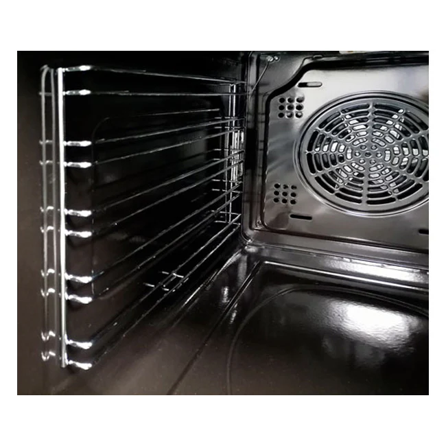Grand Chef 45cm Electric Oven & 60cm Pro Chimney Cooker Hood (Black) - Image 9