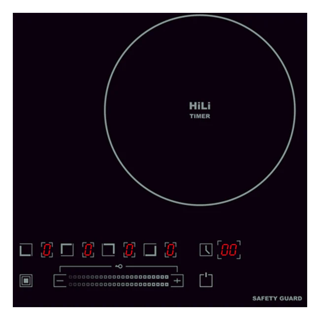 Grand Chef 59cm Ceramic Hob (Black) - Image 4