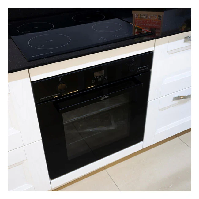 Grand Chef Electric Oven & 4 Burner Gas Hob Bundle (Black) - Image 5