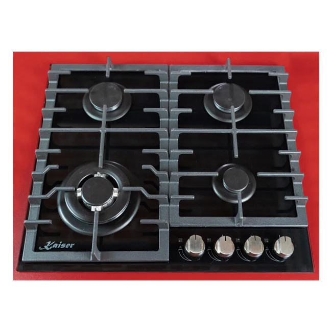 Grand Chef Gas Oven & 4 Burner Gas Hob Bundle Black - Image 15