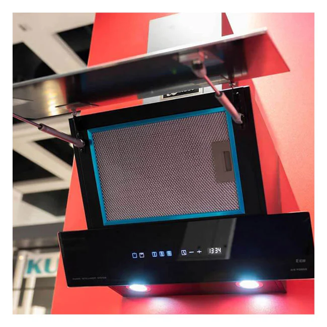 Grand Chef Gas Oven & 60cm Pro Cooker Hood (Black) - Image 10