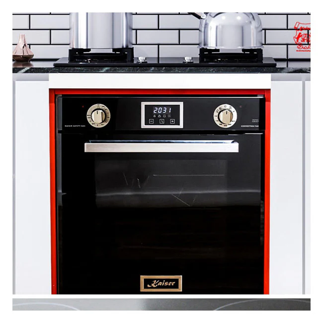 Grand Chef Gas Oven & 60cm Pro Cooker Hood (Black) - Image 4
