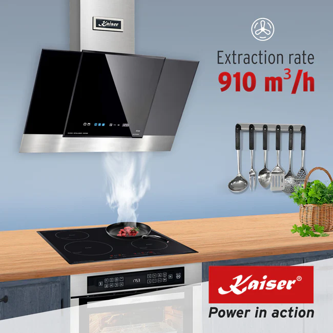 Grand Chef Gas Oven & 80cm Cooker Hood (Black) - Image 15