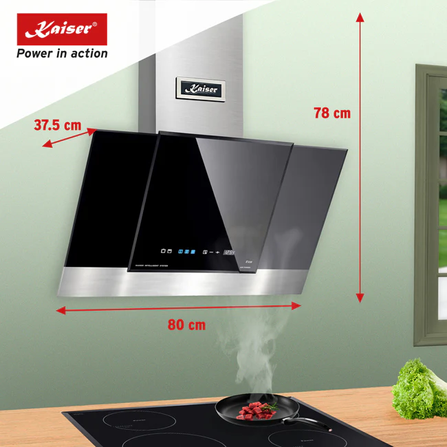 Grand Chef Gas Oven & 80cm Cooker Hood (Black) - Image 17