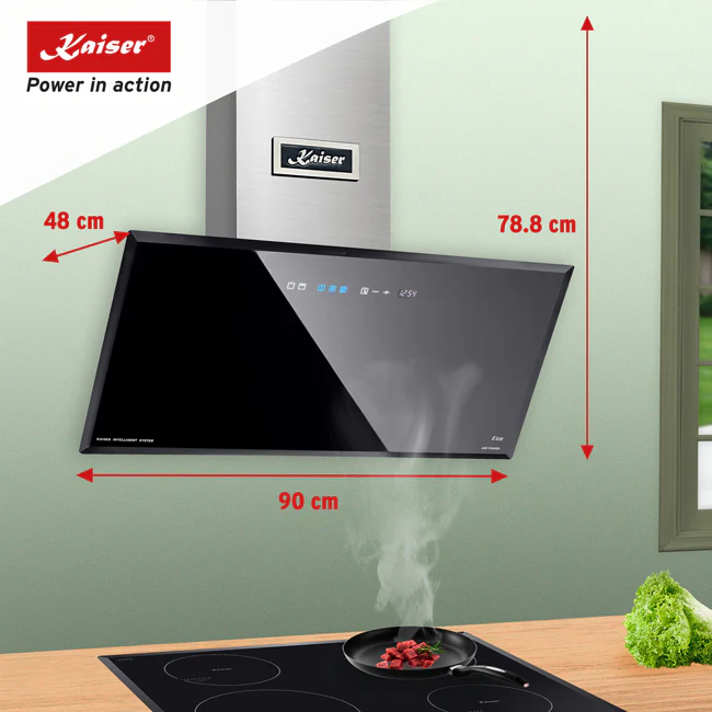 Grand Chef Gas Oven & 90cm Cooker Hood (Black) - Image 14