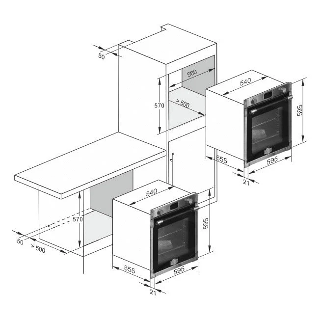 Grand Chef Gas Oven (White) - Image 13