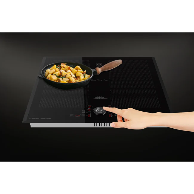 La Perle 58cm Free Zone Induction Hob (Black) - Image 3