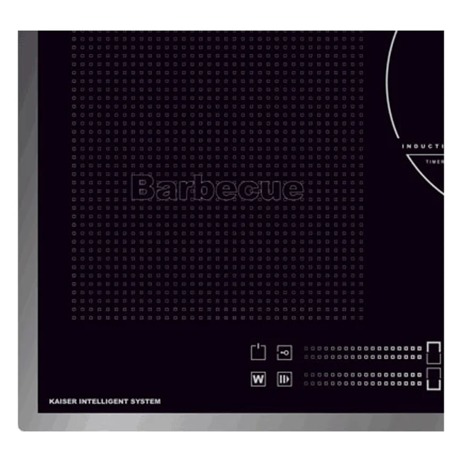 La Perle 77cm Induction Hob (Black) - Image 4