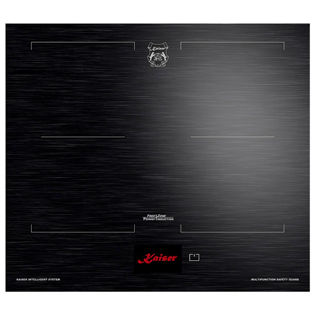 La Perle Noire Electric Oven, 59cm Induction Hob & Cooker Hood Bundle (Black Moire) - Image 9