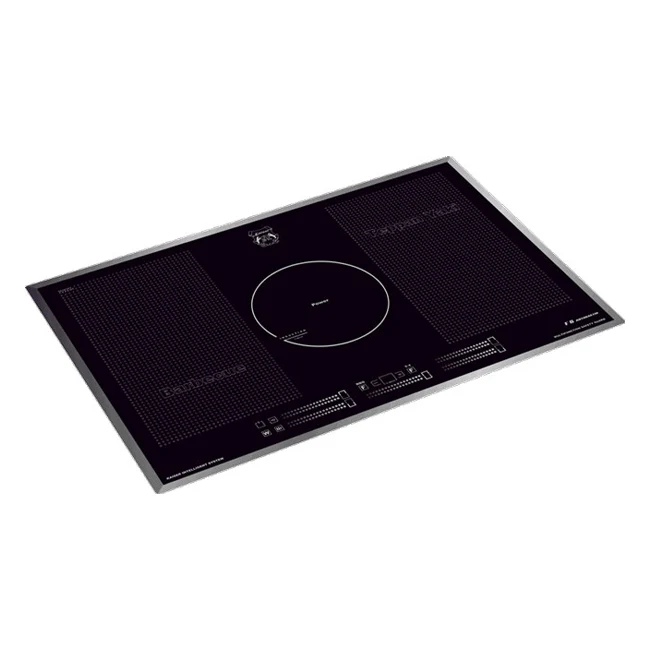 La Perle Noire Electric Oven, 77cm Induction Hob & Cooker Hood Bundle (Black Moire) - Image 10